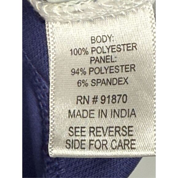 Pebble Beach dry luxe performance polo sleeveless golf top size medium - Picture 9 of 11